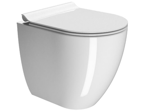 PURA 50/F - Floor mounted ceramic toilet _ GSI ceramica